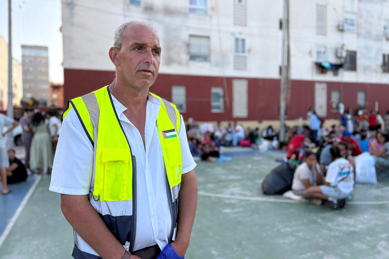 La Policía Nacional realiza filiaciones a niñas inmigrantes en el Poblado Legionario