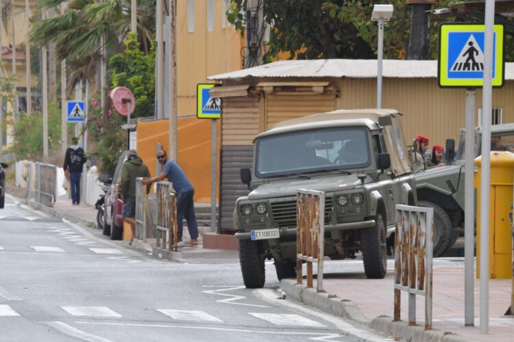 Prisión para los cuatro detenidos por la emboscada a pedradas contra militares