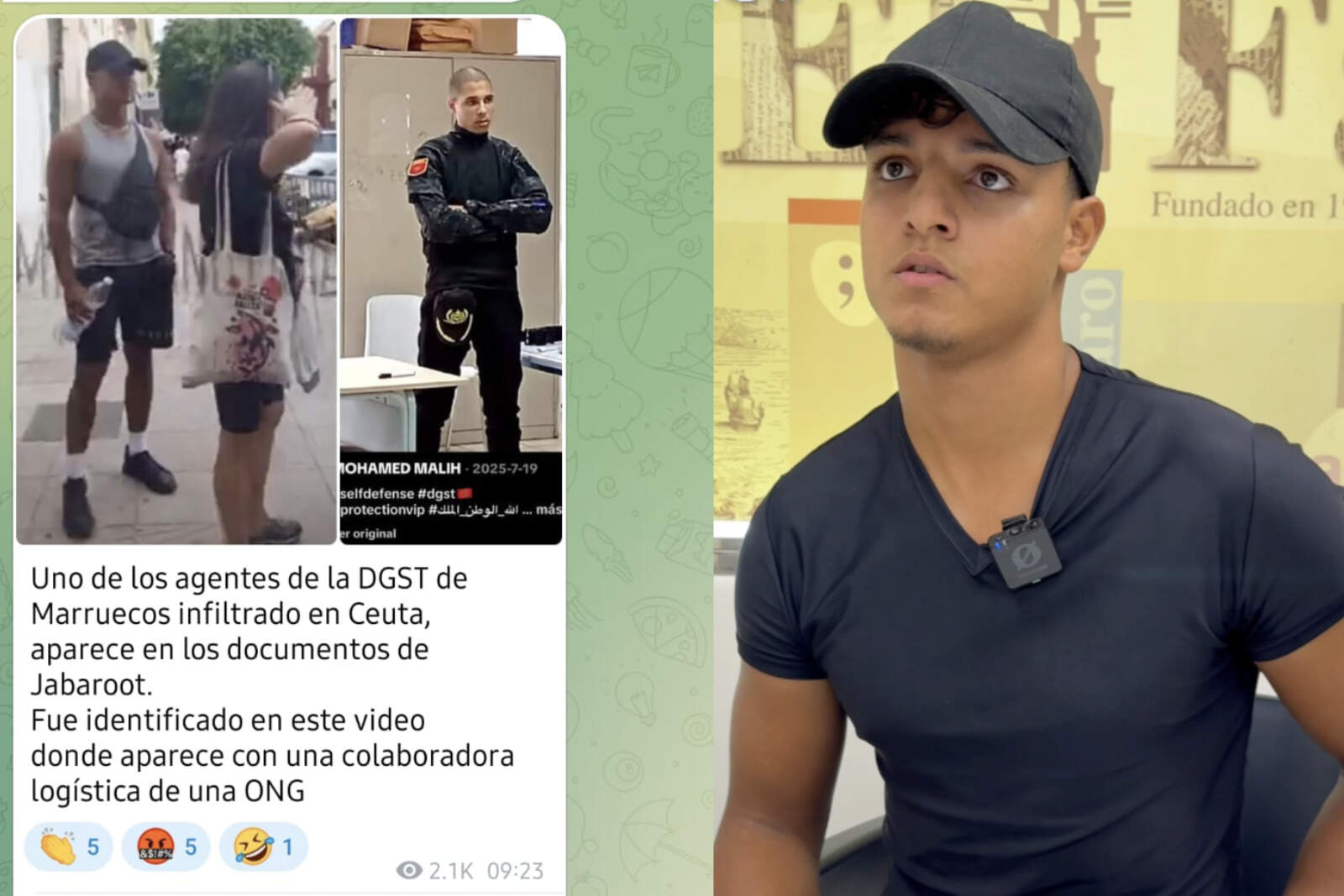 Abdelillah desmiente un bulo que circuló por redes: “No soy agente infiltrado de Marruecos”