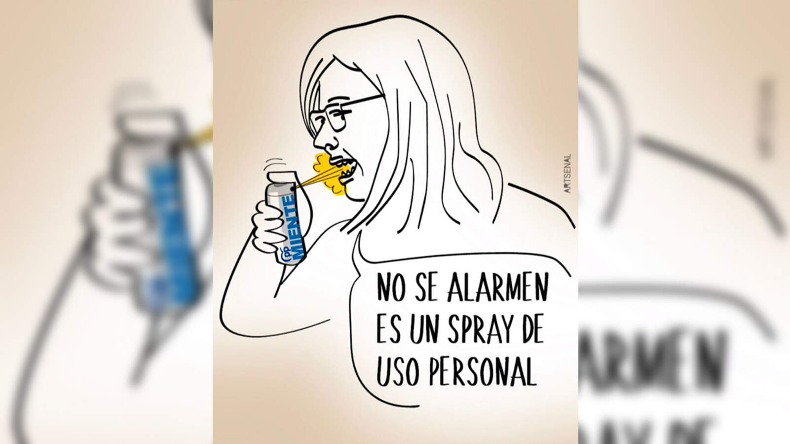 ANA VÁZQUEZ Y EL SPRAY PIMIENTA