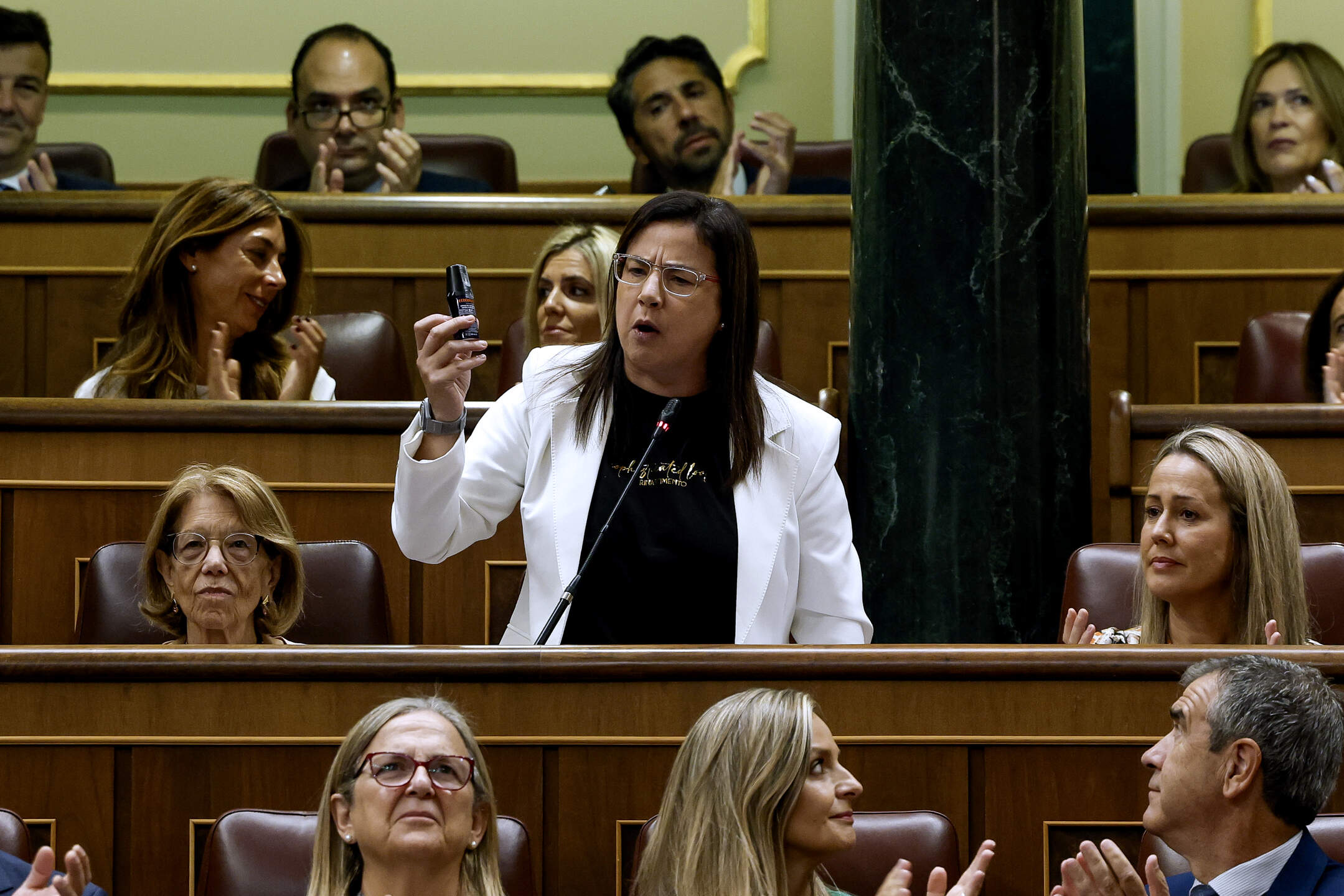 El bote de gas pimienta de Ana Vázquez