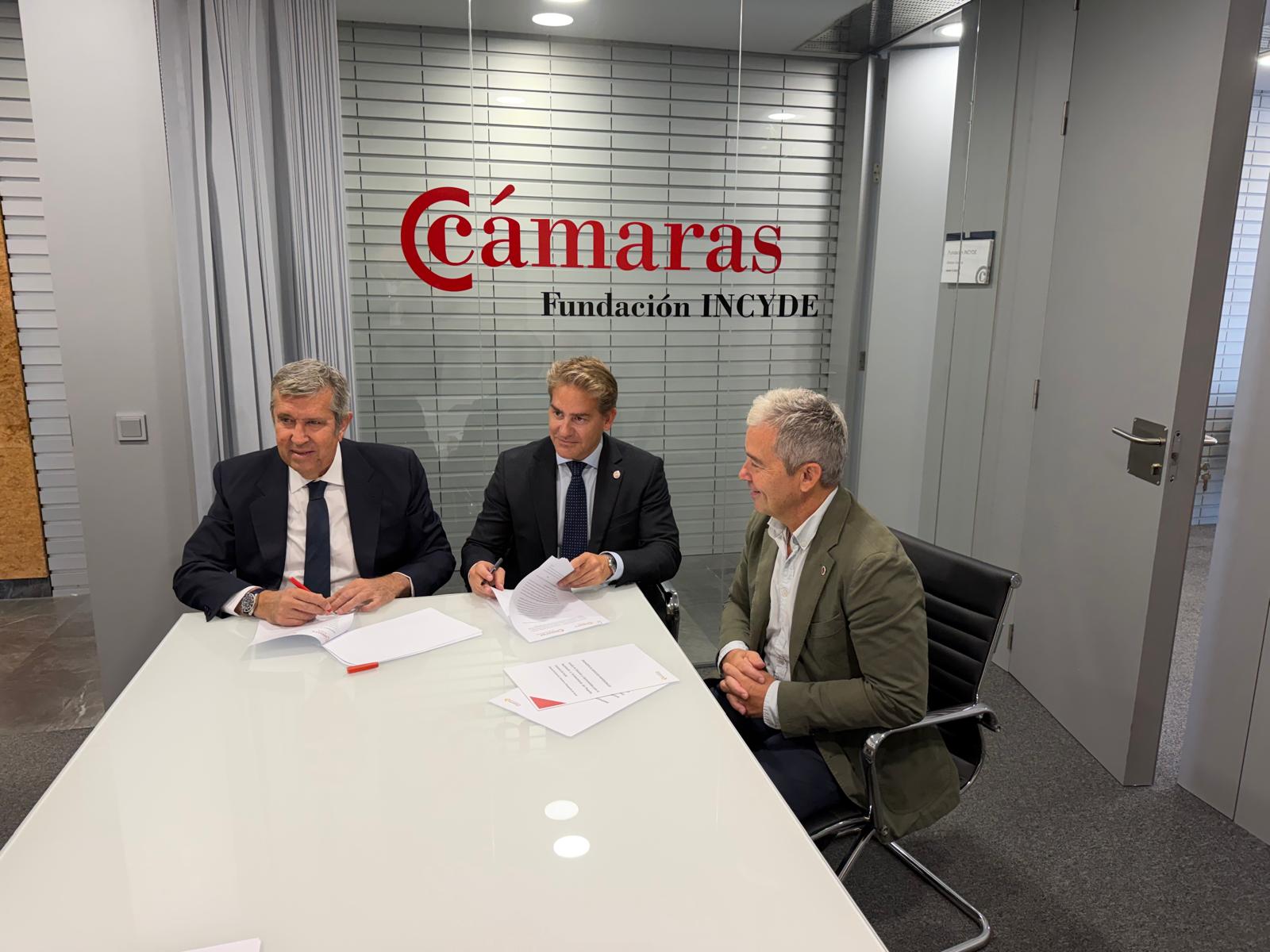 La Fundación INCYDE y la Cámara de Comercio amplían su colaboración para impulsar la economía de Ceuta