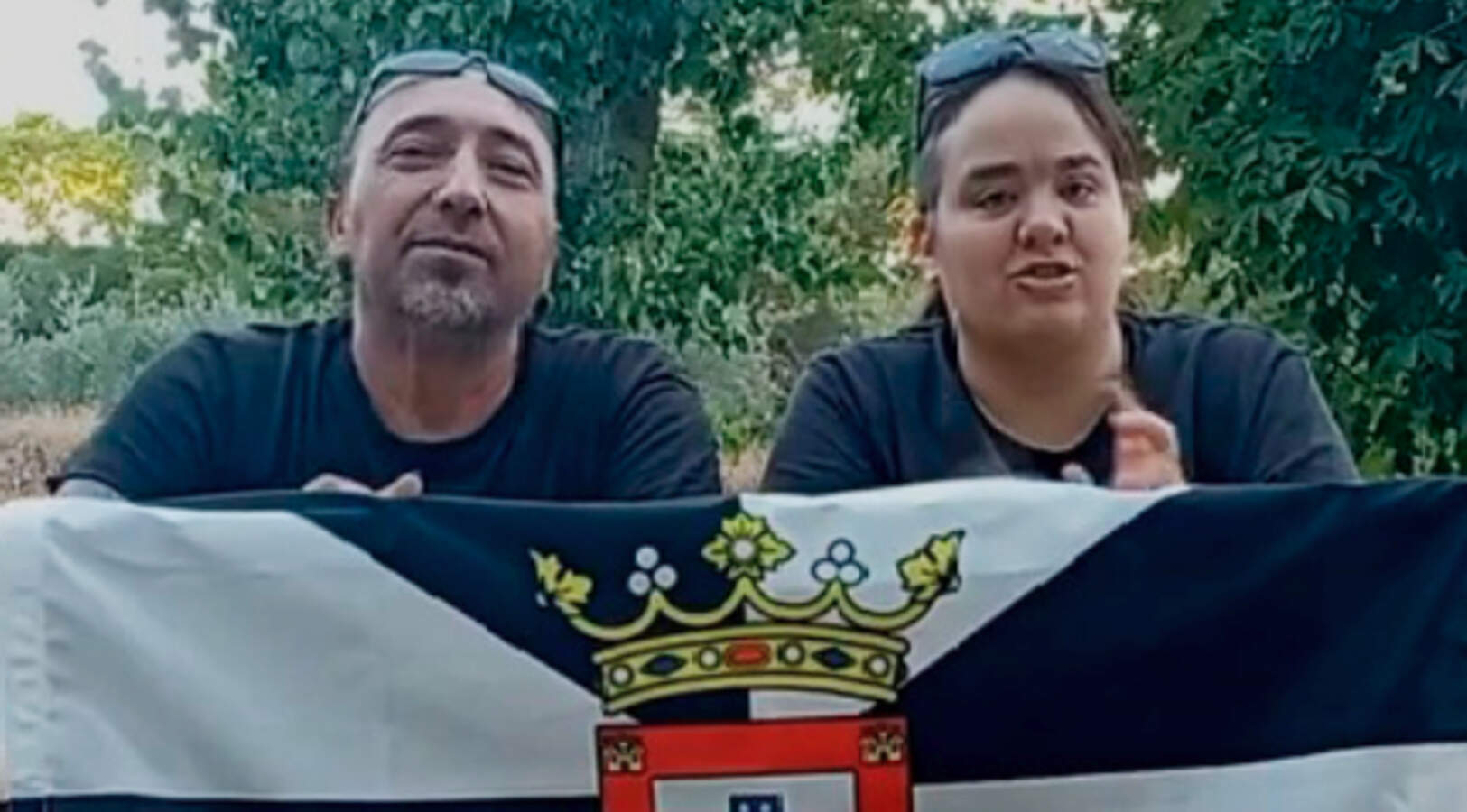 Dos caballas residentes en Cuenca apoyan a Ceuta durante el Día de la Ciudad