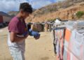 El día después tras el incendio en las chabolas junto al Tarajal
