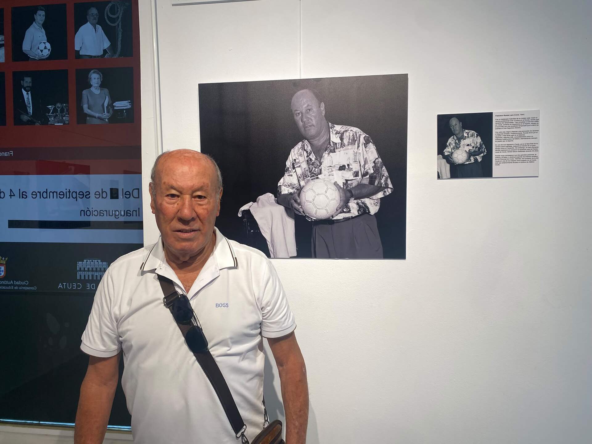 Paco Sánchez inaugura la exposición ‘Ceuta. Personajes del Siglo XX’ en el Museo del Revellín