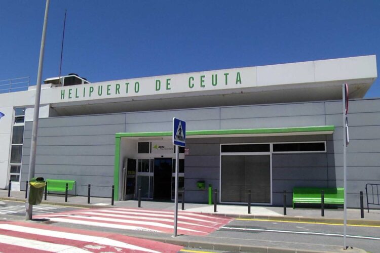 El Gobierno aprueba una inversión de 9,6 millones de euros en el Helipuerto de Ceuta