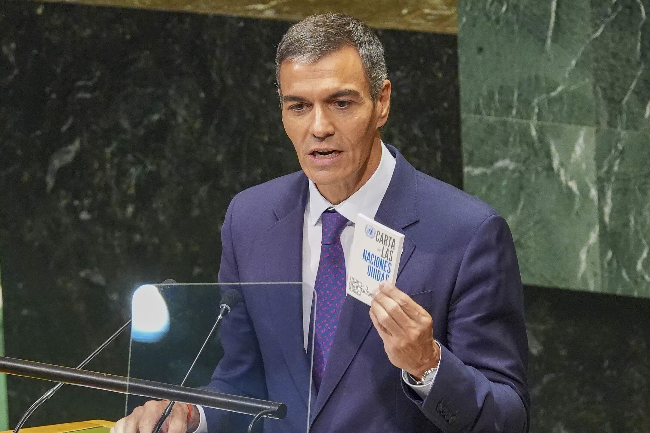 Pedro Sánchez resalta en la ONU la españolidad de Ceuta y su respuesta a la crisis migratoria